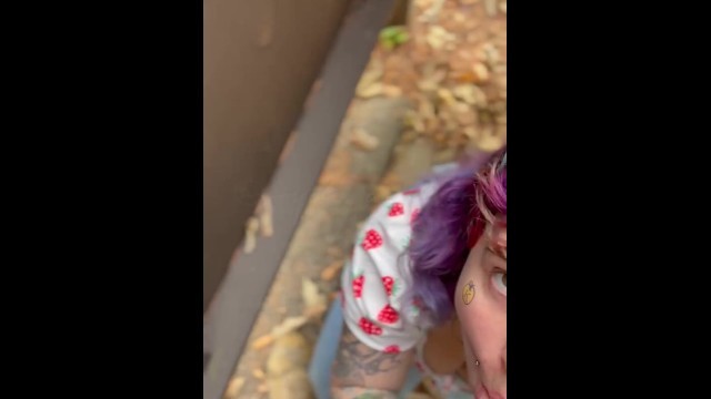 POV Teased by Cute Busty Slut at the Park