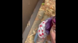 POV Teased by Cute Busty Slut at the Park