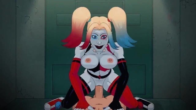 Harley Quinn deepthroats your cock