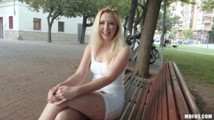 Barcelona Booty Blonde Angel Samantha Rone Public Pickups Perfect Teen Tits
