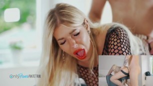 Kate Truu is Fucked and Creampied in Tight Ass. Close up Anal