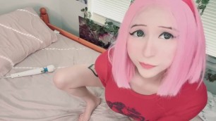 Sakura Haruno Bouncing on your Cock Pussy Squirt